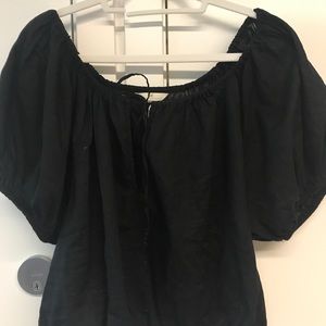 New H&M linen top